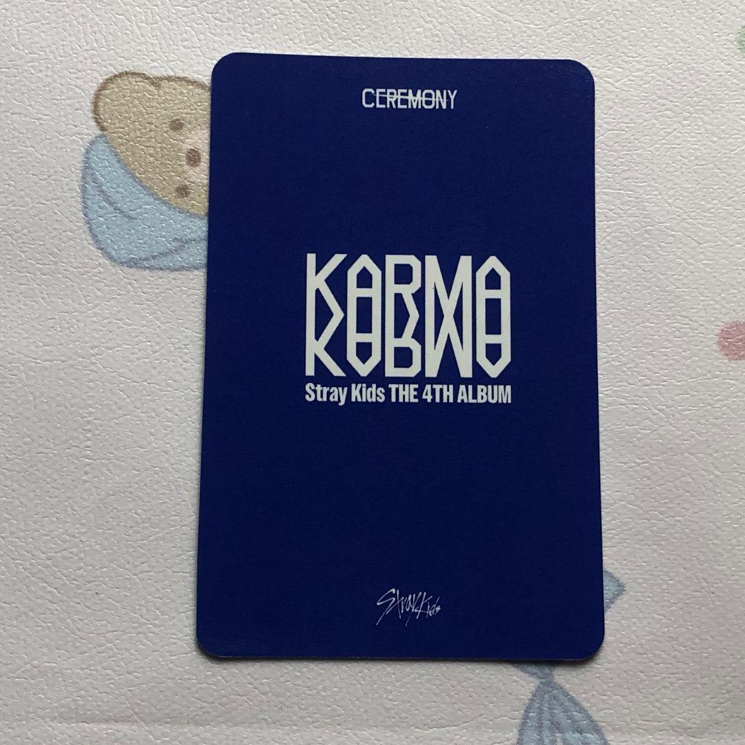 Straykids 事前収録 リノ KARMA 韓国 サノク トレカ