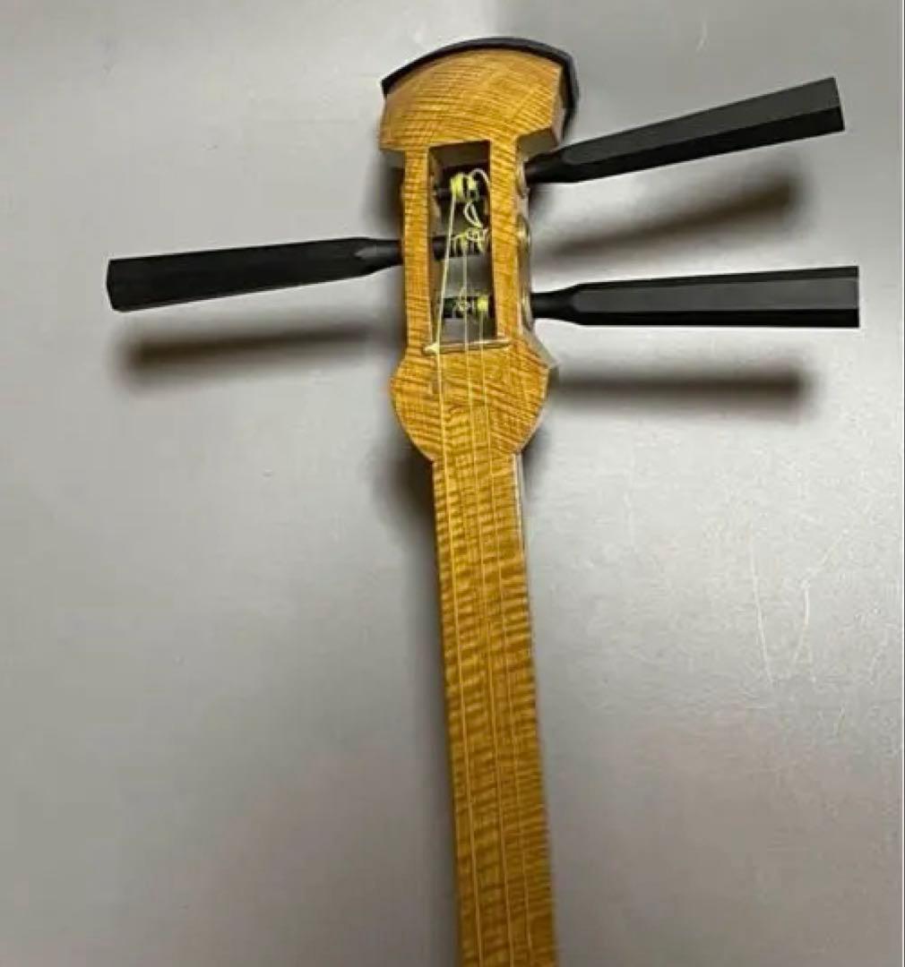 木製三味線本体