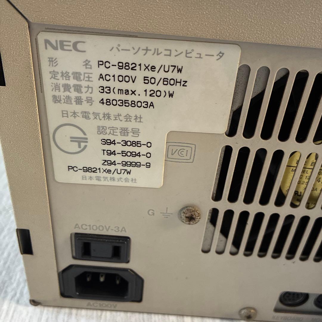 NEC PC-9821Xe デスクトップPC