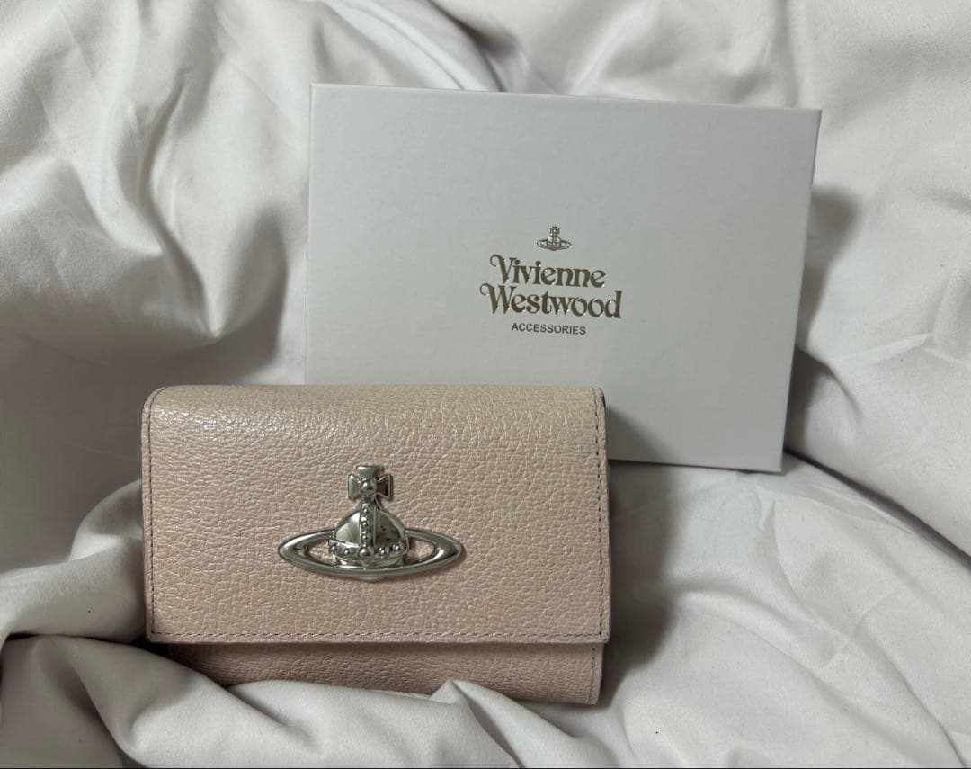 お取り置き 【 Vivienne Westwood 】二つ折り財布 ピンク