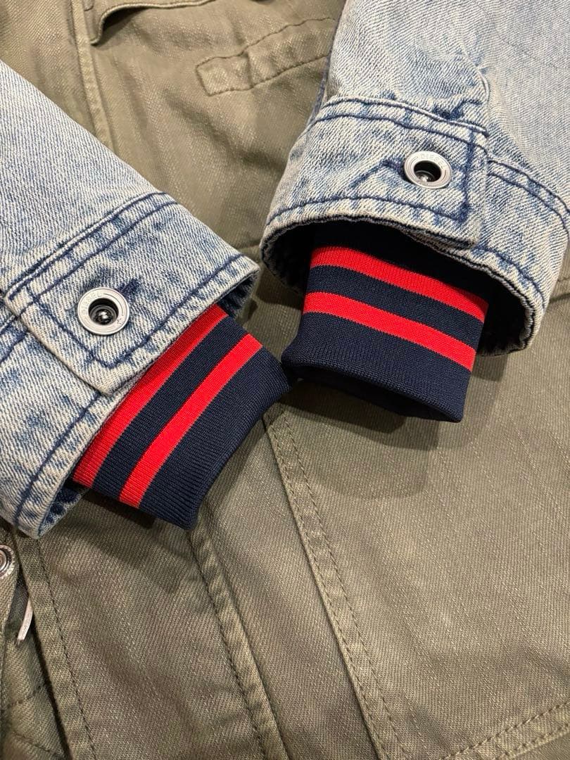 新品‼︎ DIESEL ディーゼル デニム ドッキング モッズコート