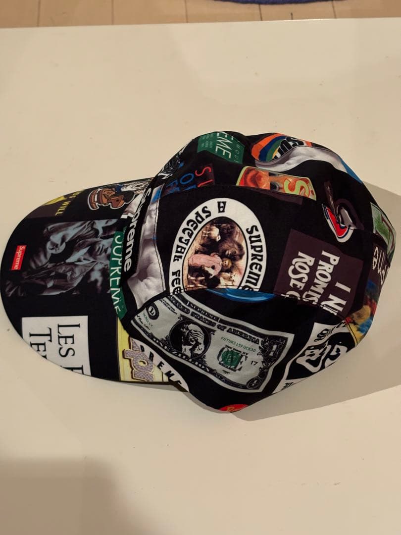 supreme cap 総柄 帽子