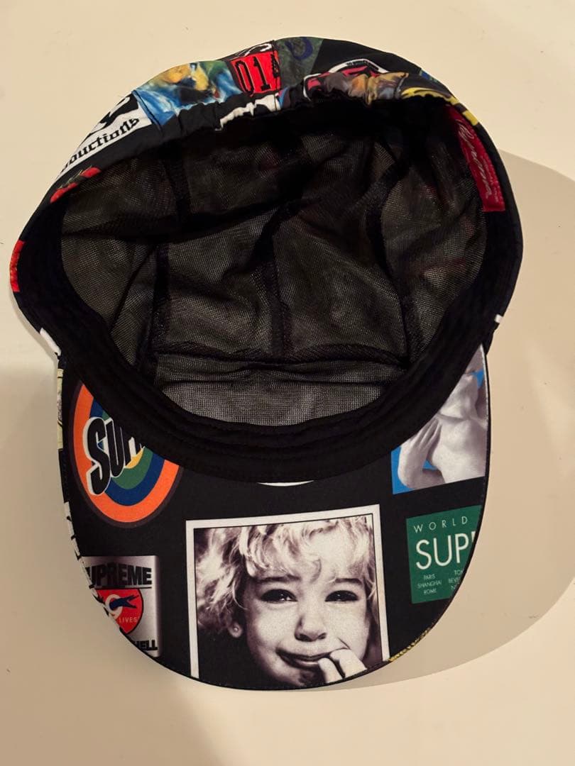 supreme cap 総柄 帽子