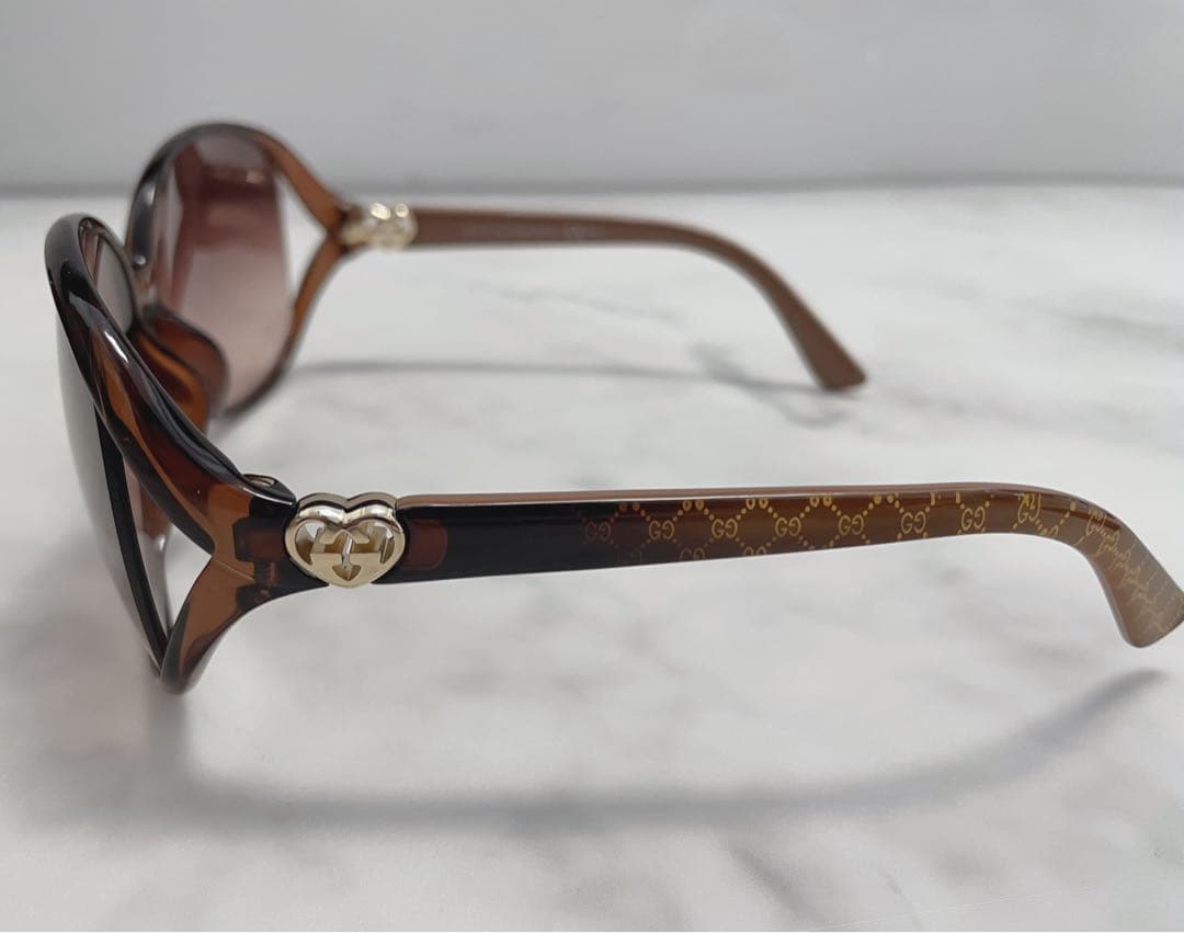 【美品】GUCCI ブラウン GG3792 FS MK WJ サングラス