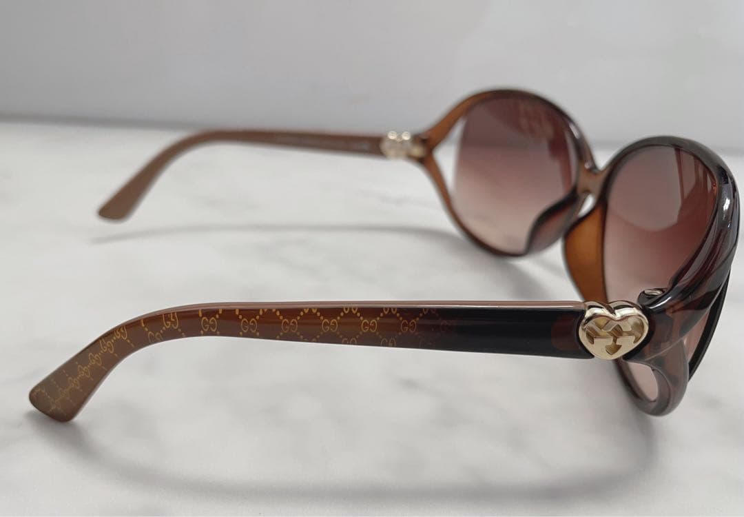【美品】GUCCI ブラウン GG3792 FS MK WJ サングラス