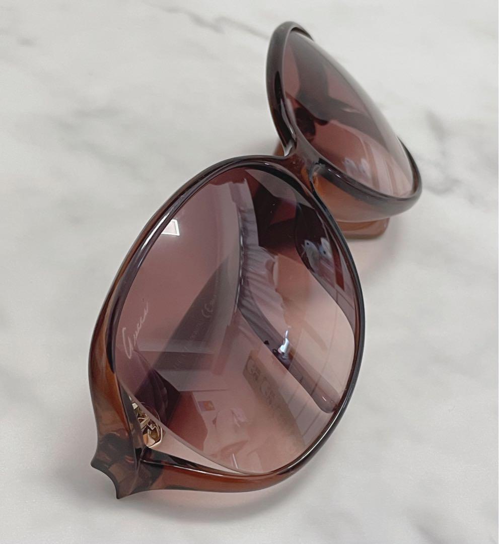 【美品】GUCCI ブラウン GG3792 FS MK WJ サングラス