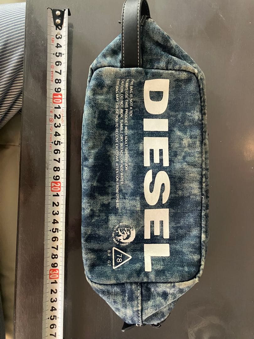 DIESEL デニムドラムバッグ