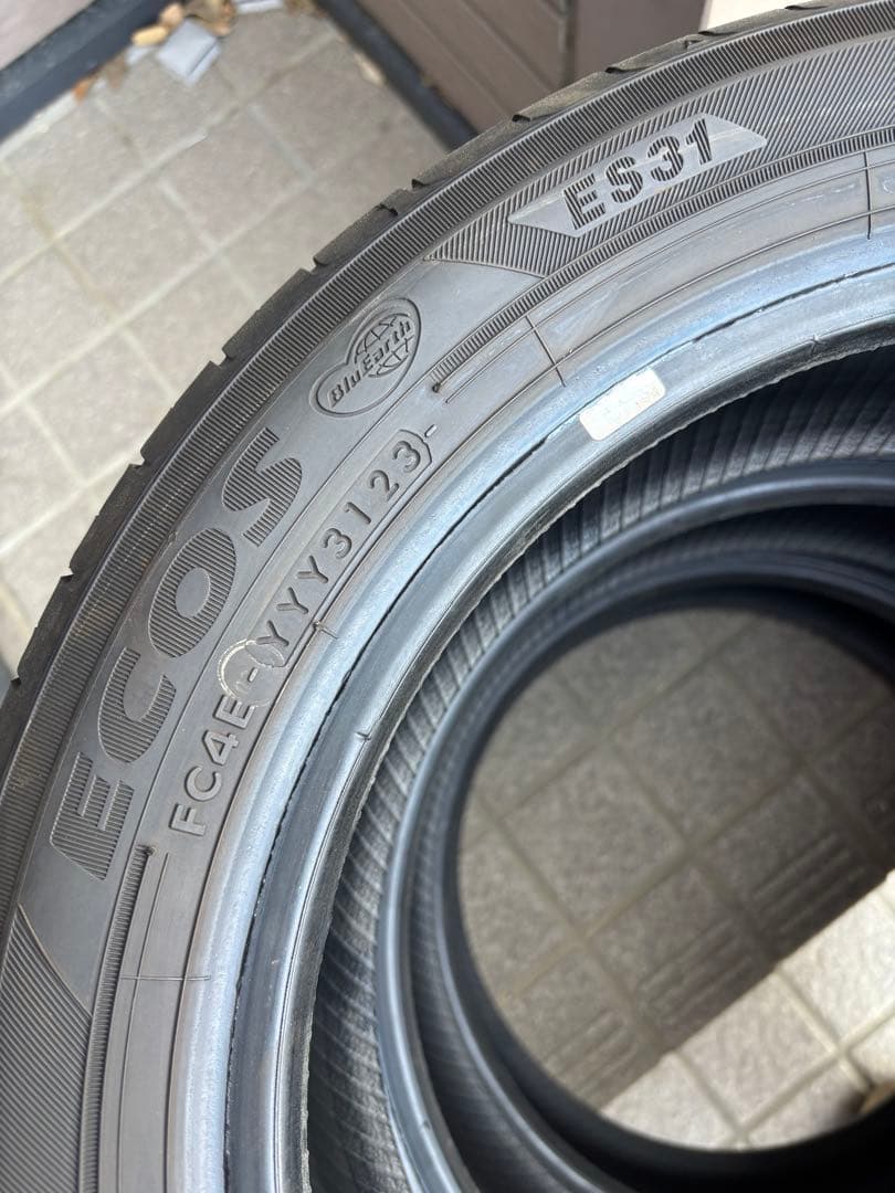 165/55R14 YOKOHAMA ES31 中古美品4本セット