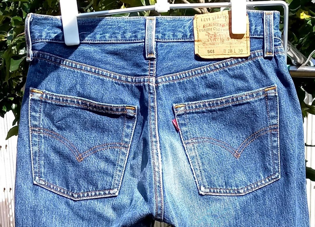 LEVI'S 501 ストレートデニムW28L30　ビンテージ80's 米国製