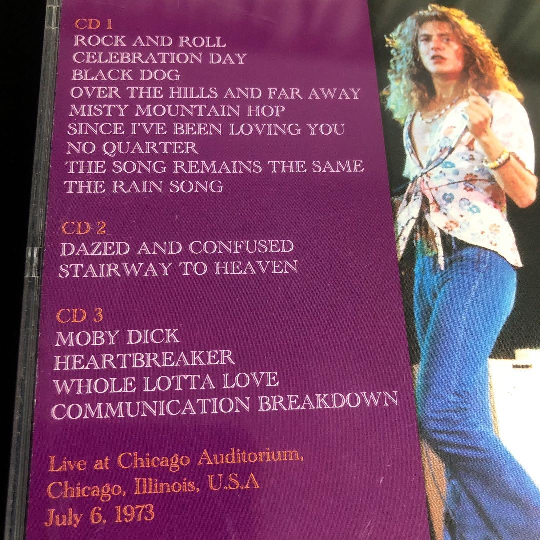 洋楽 LED ZEPPELIN/ SECOND CITY SHOWDOWN/ 1973