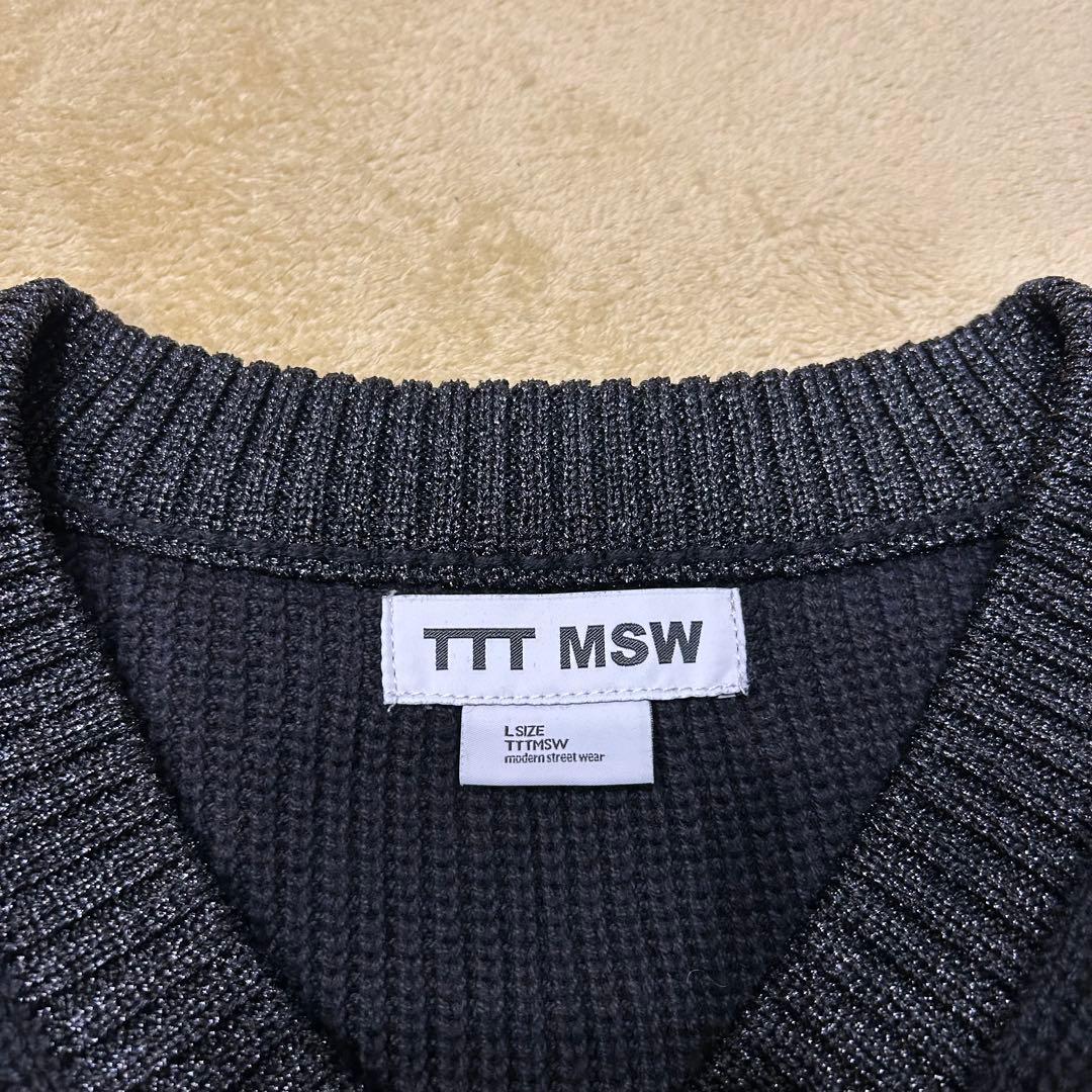 TTT MSW ニットベスト　Lサイズ