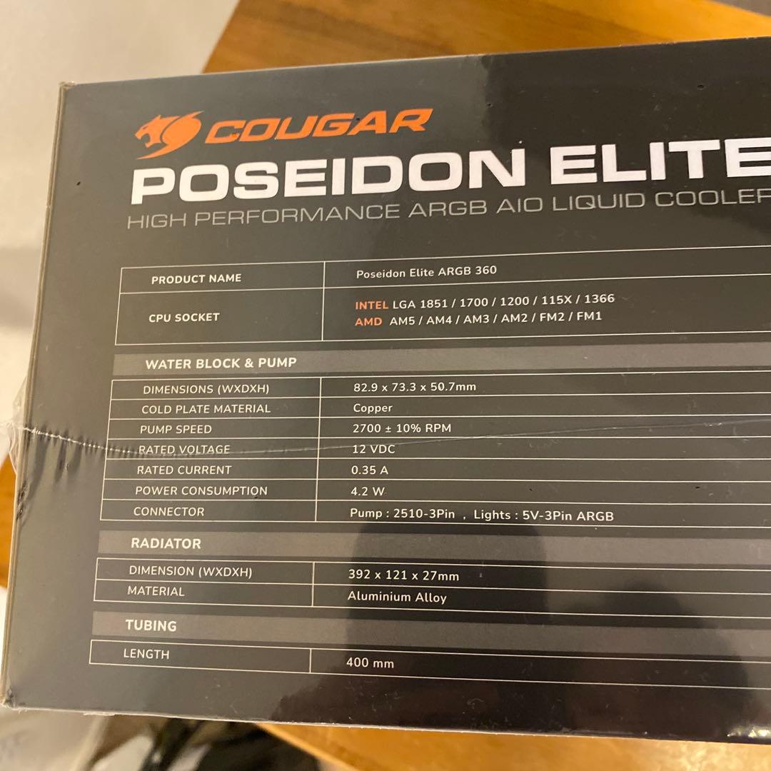 R*¹様 COUGAR POSEIDON ELITE ARGB 360