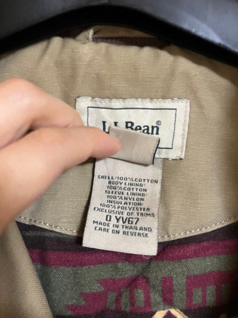 L.L.Bean ベージュ フィールドコート　ハンティングジャケット