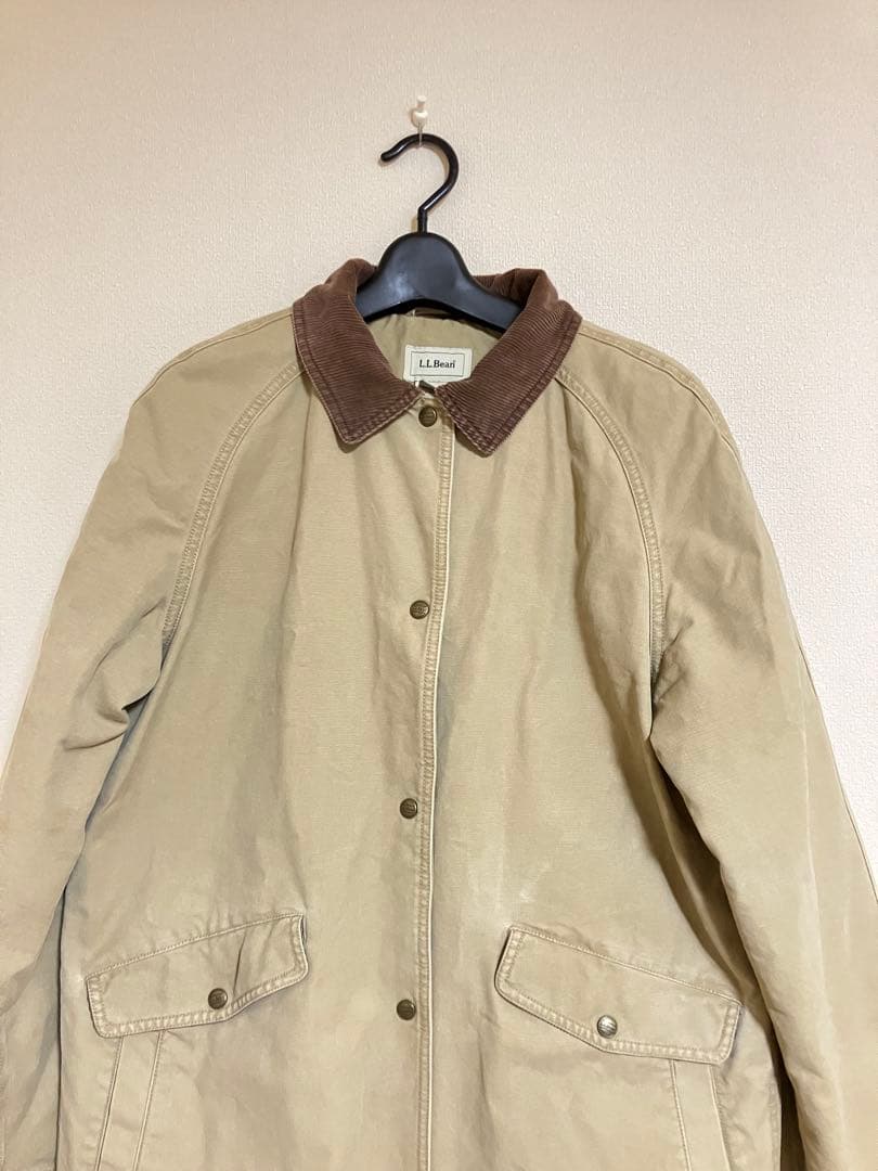 L.L.Bean ベージュ フィールドコート　ハンティングジャケット