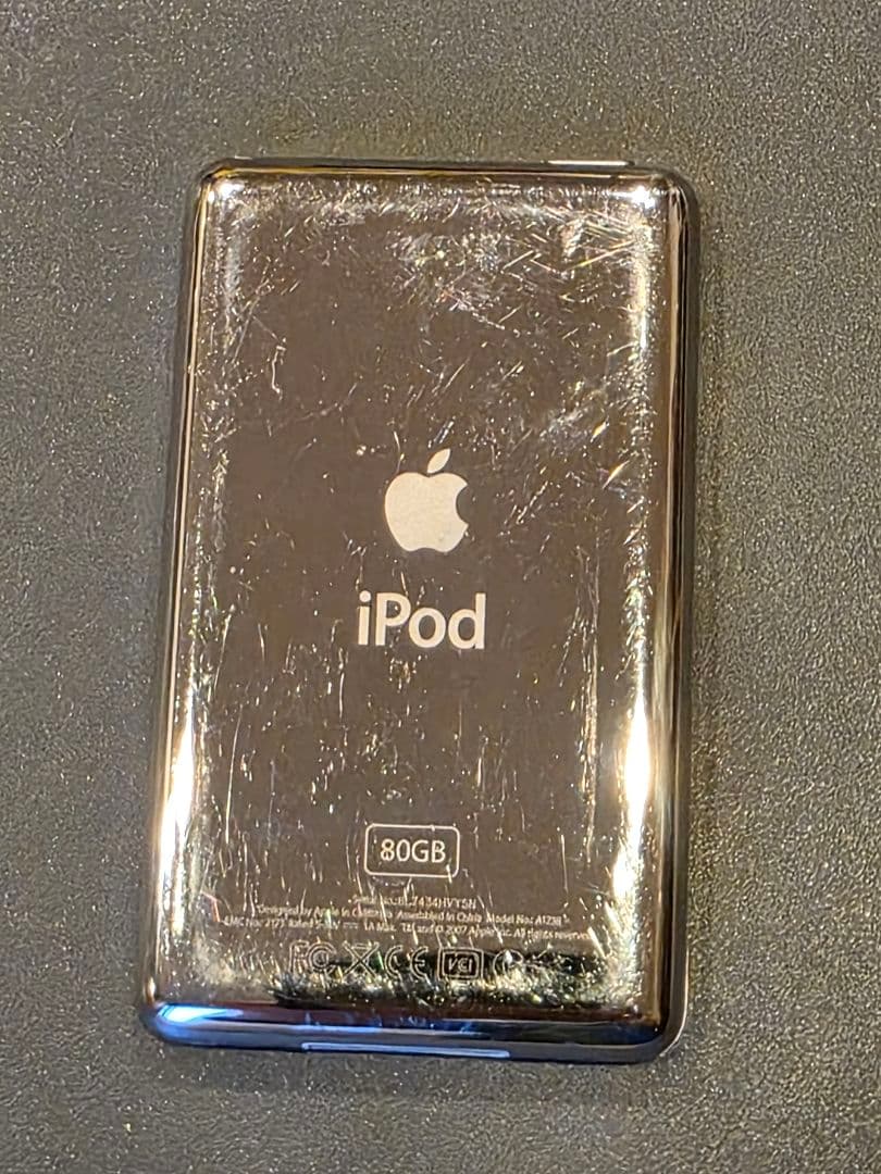 ポータブルプレーヤー Apple iPod 80GB A1238