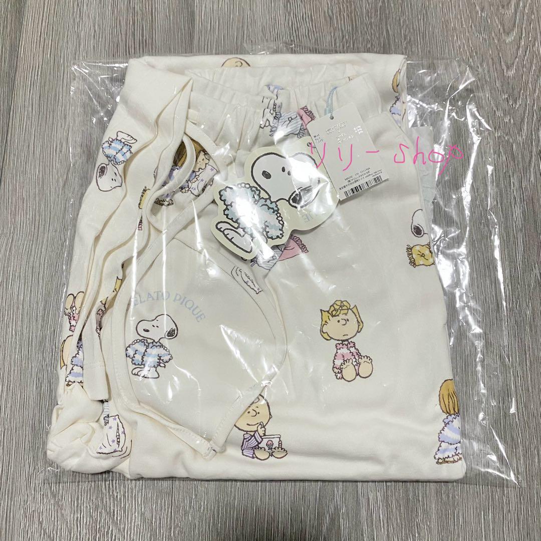 新品タグ付♡ジェラートピケ　スヌーピー　3点セット