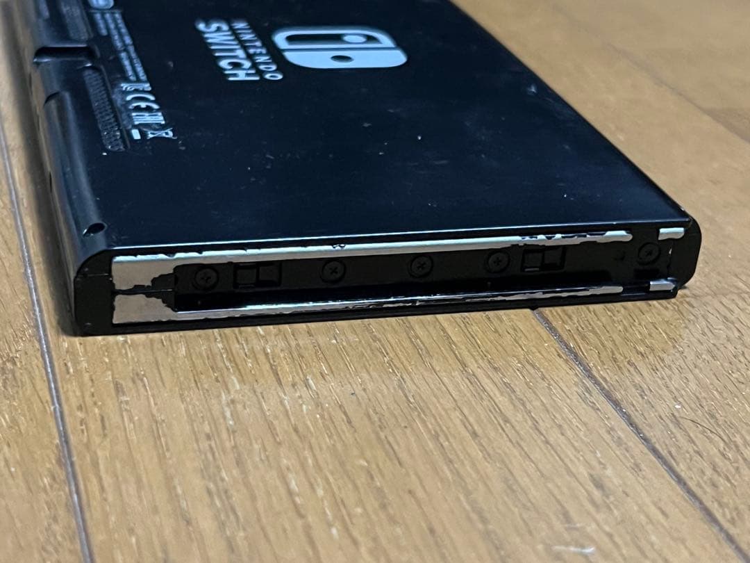 【通電確認済み】Nintendo Switch 本体のみ ブラック　ジャンク品