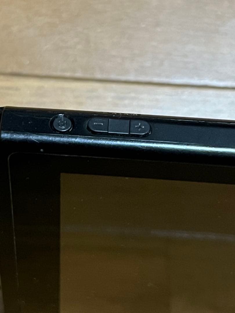 【通電確認済み】Nintendo Switch 本体のみ ブラック　ジャンク品