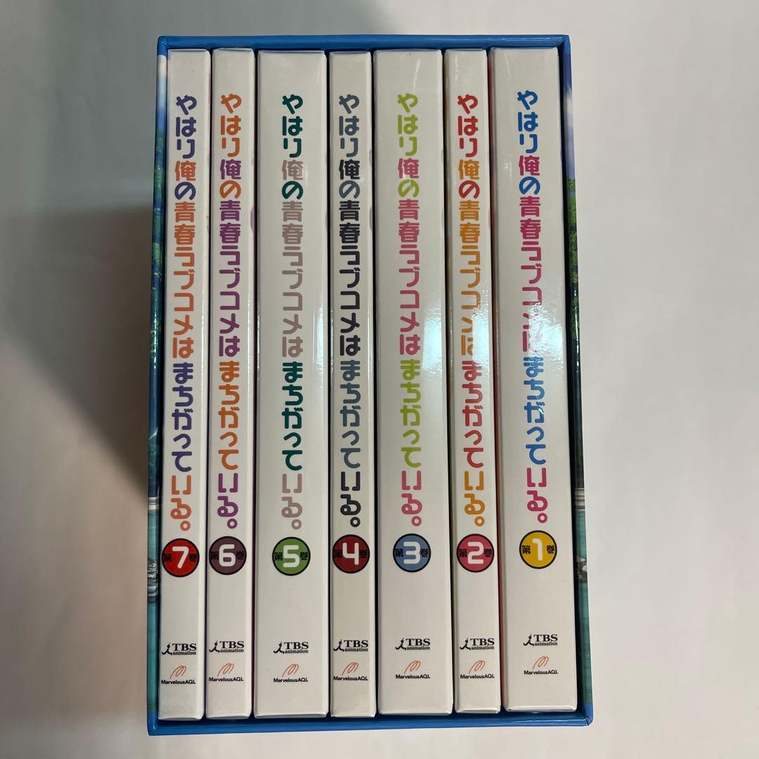【特典完備/美品】俺ガイル 第1期 Blu-ray 初回限定版 全7巻 BOX付
