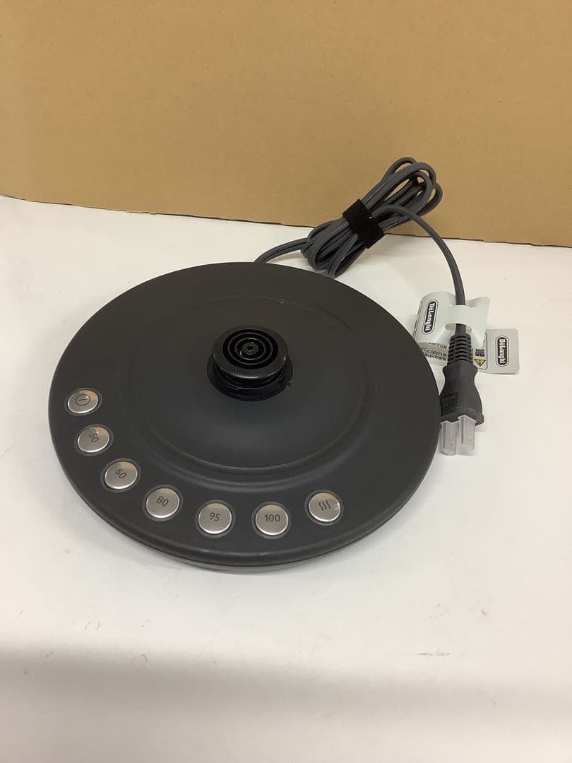 デロンギ 温度設定機能付き 電気カフェケトル KBOE1230J-GY★