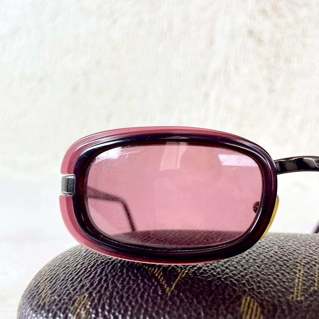 美品　Salvatore Ferragamo　1016　レッドレンズ・フレーム