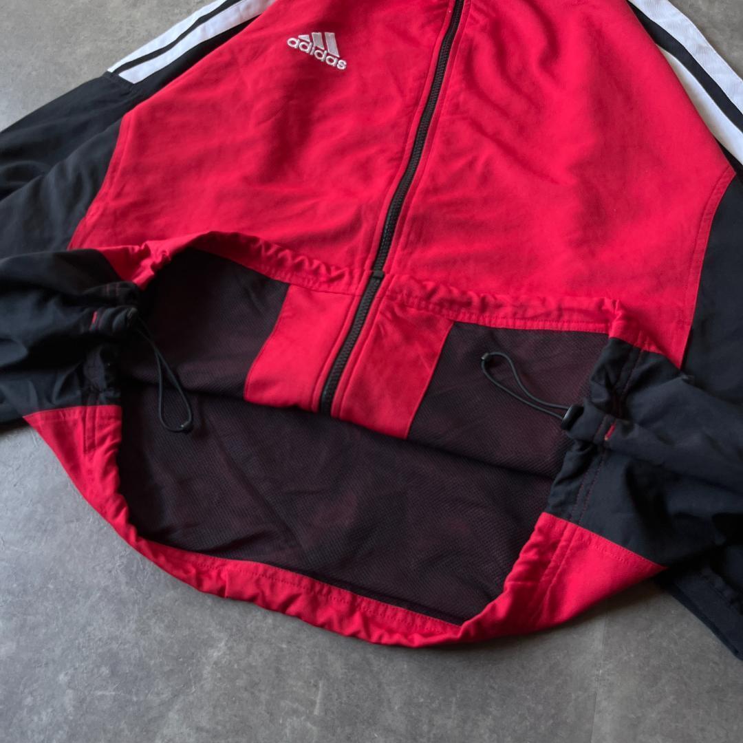 90s-00s adidas ラグラン トラックジャケット L 万国旗 A150