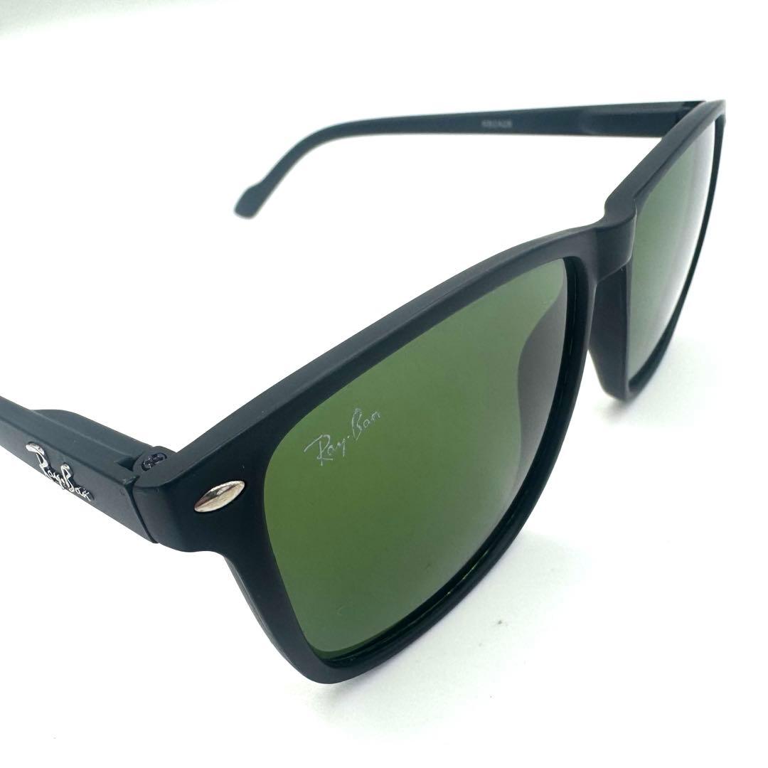 Ray-BanレイバンRB2428ブラックフレーム グリーンレンズ サングラス