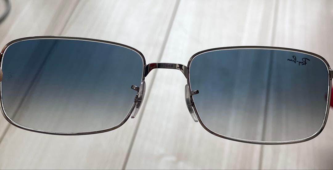 Ray-Ban RB3717 003/3F 57人気ブルーグラディエント 極美品