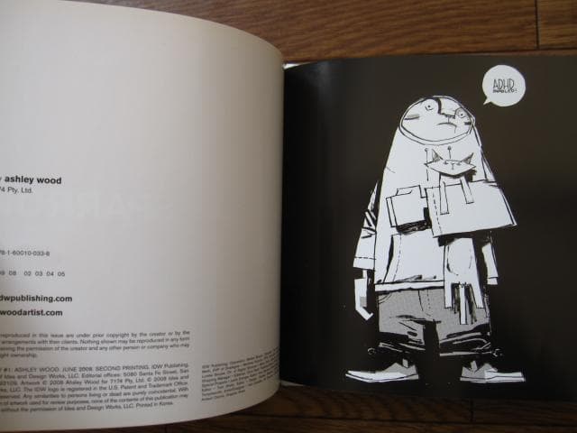 Sparrow 1 Ashley Wood　アシュレイ・ウッド