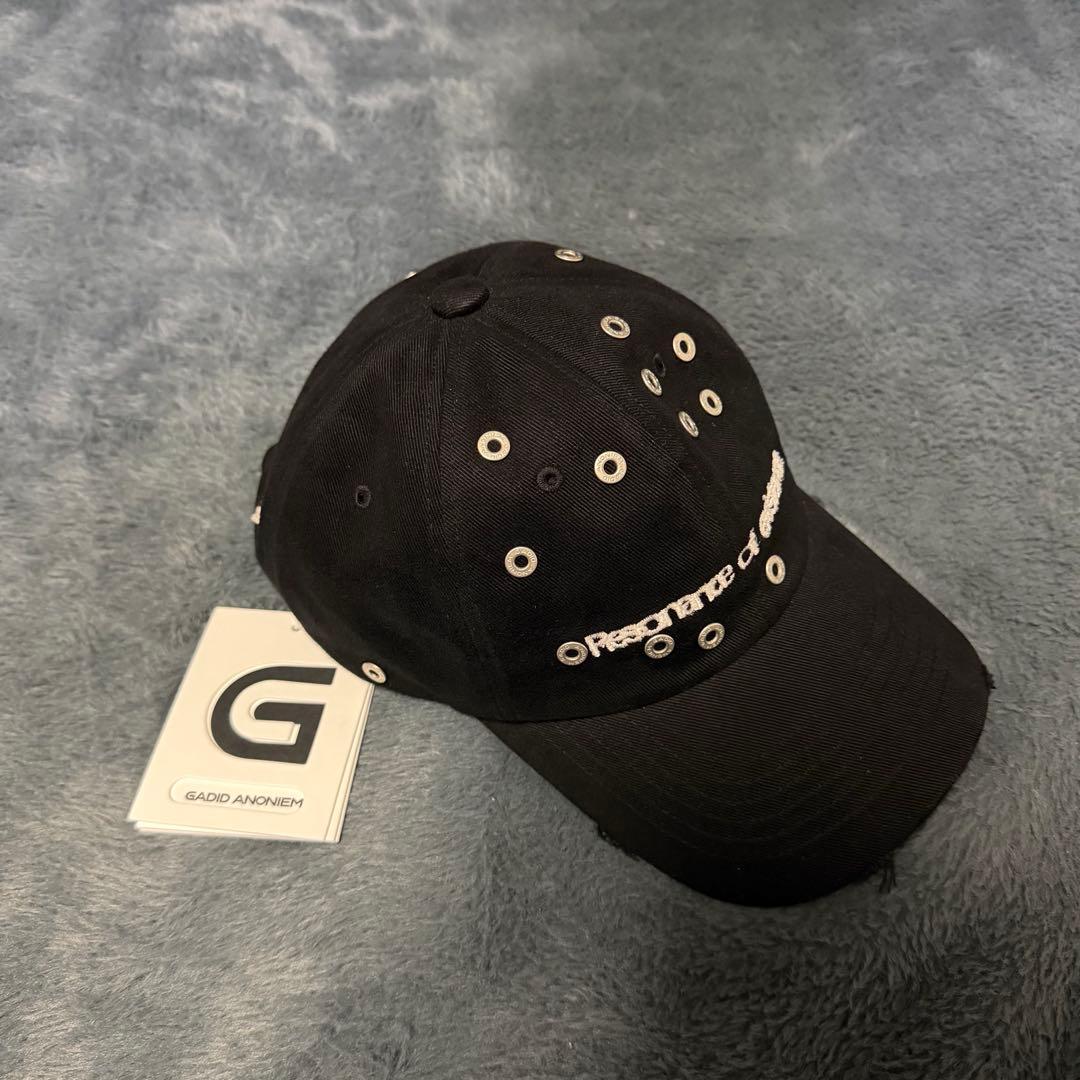 GADID ANONIEM KIPP BLACK キャップ