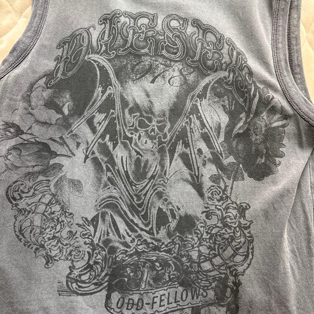 DIESEL ダークグレー タンクトップ