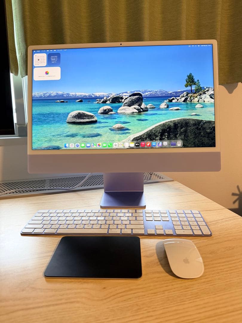 iMac 24インチ 2021 M1 パープル 16GB / 1TB 付属品完備