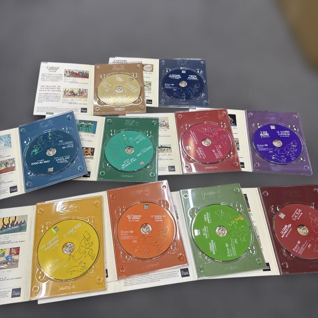 タンタンの冒険 DVD-BOX美r品動作未確認