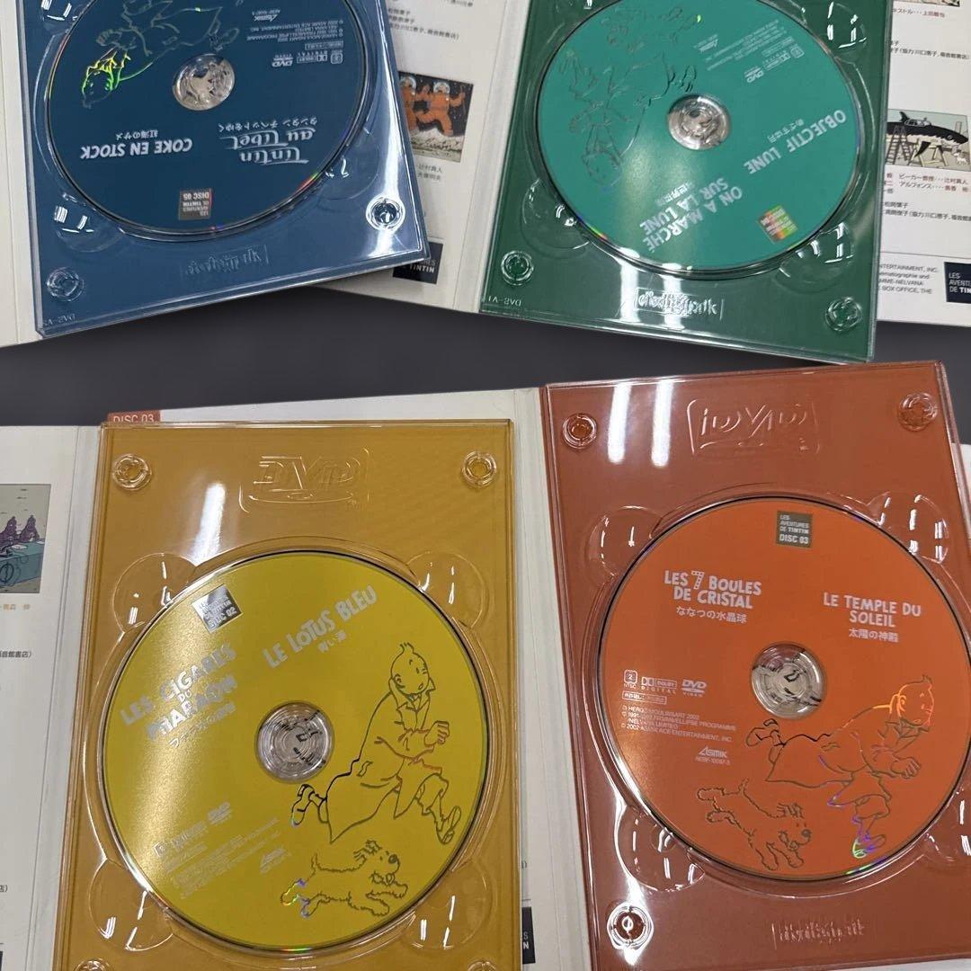 タンタンの冒険 DVD-BOX美r品動作未確認