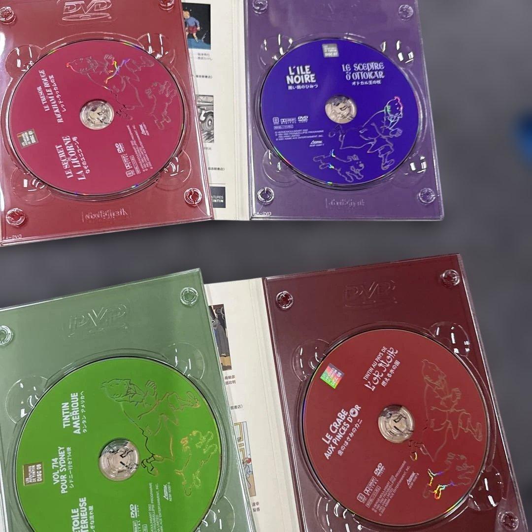 タンタンの冒険 DVD-BOX美r品動作未確認