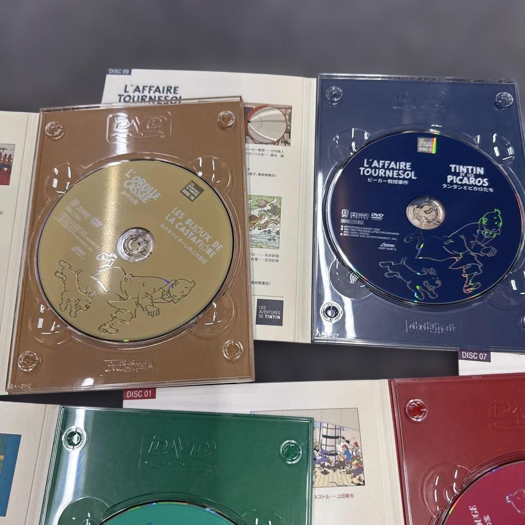 タンタンの冒険 DVD-BOX美r品動作未確認
