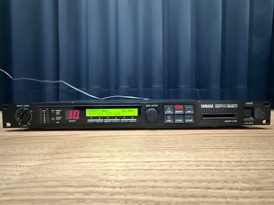 【美品】YAMAHA SPX990 デジタルマルチエフェクター
