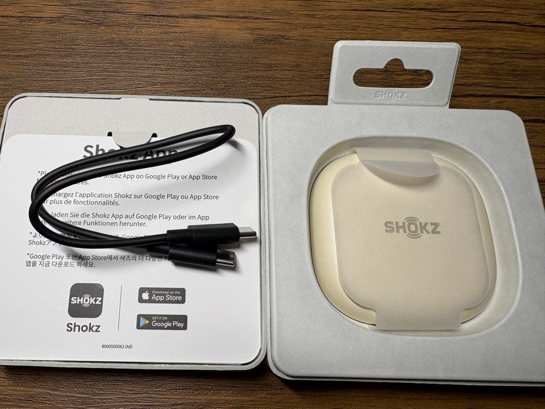 SHOKZ OpenFit 2 ベージュ　新品