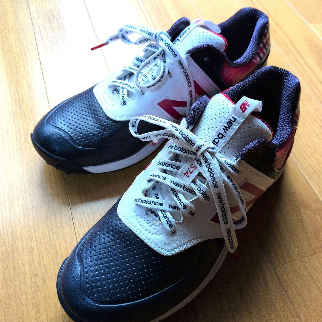 New Balance 女性用ゴルフシューズ チェック 23.5cm