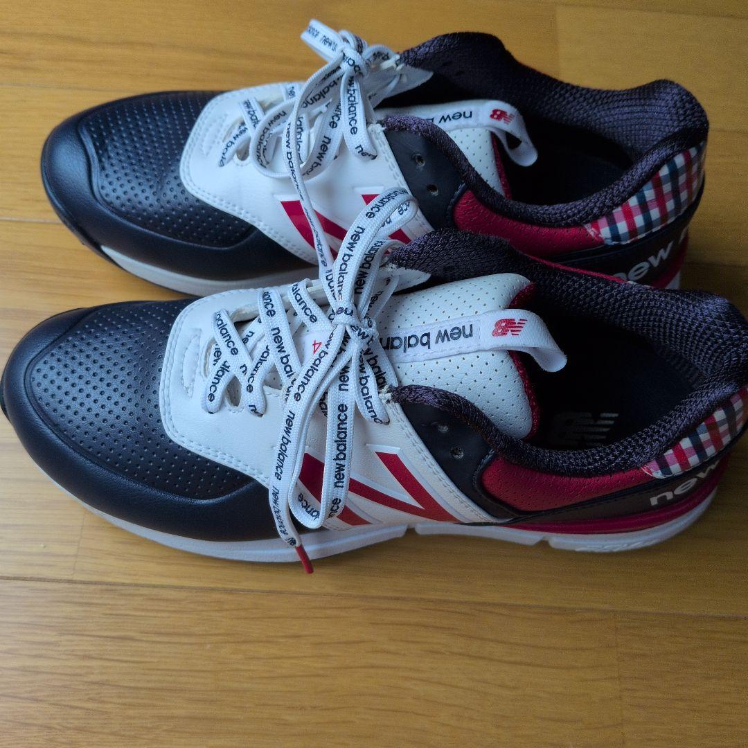 New Balance 女性用ゴルフシューズ チェック 23.5cm