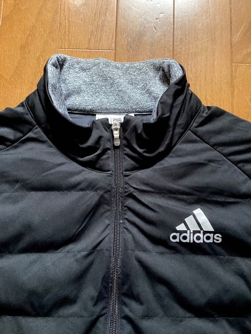 y*T様 adidas アディダスゴルフ長袖キルティング中綿ジャケットL