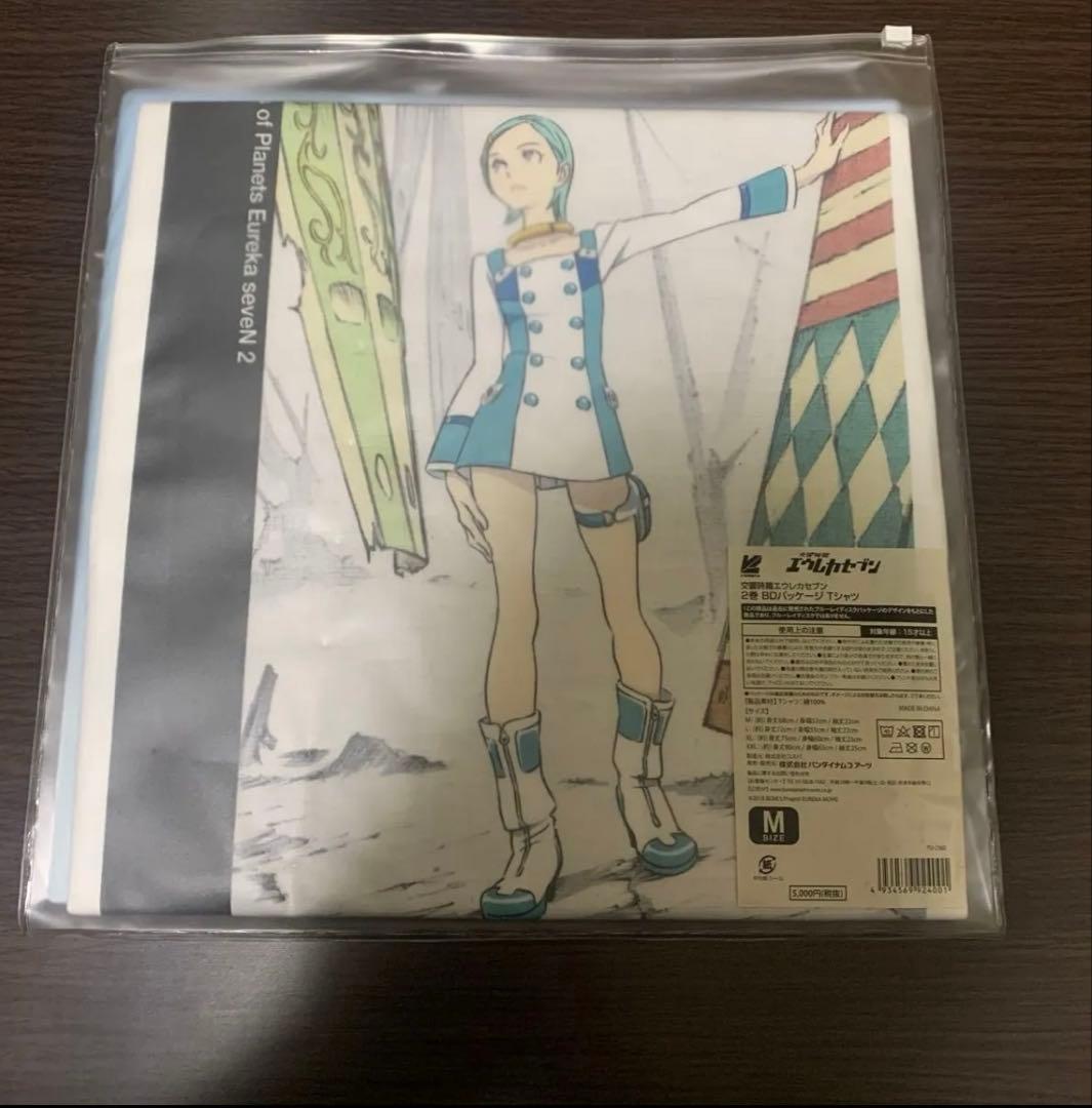 E*7様 交響詩篇エウレカセブン 2巻 BD パッケージ Tシャツ/Ｍサイズ