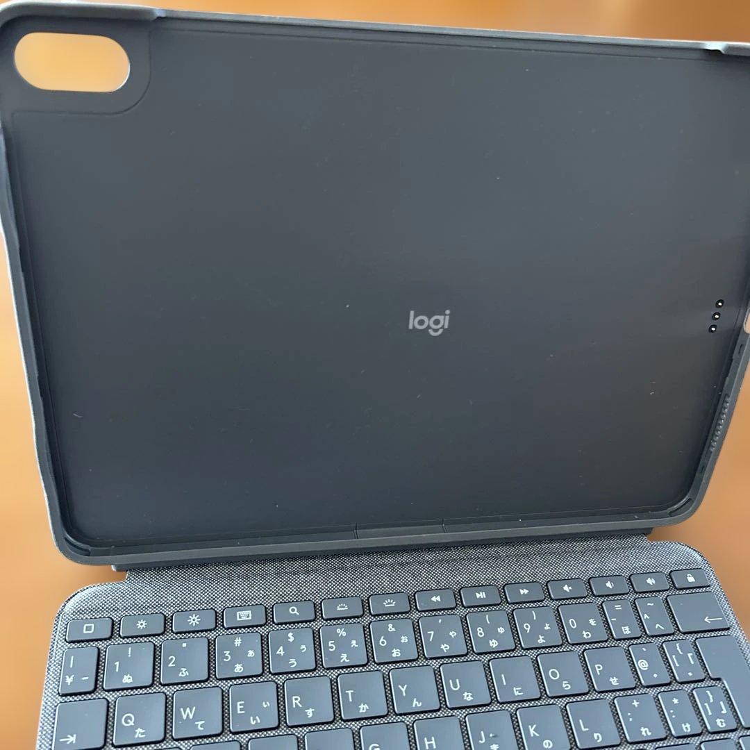 【美品】logicool Combo Touch iPadケース グレー