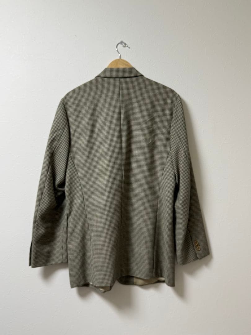 EMPORIO ARMANI チェック柄 テーラードジャケット