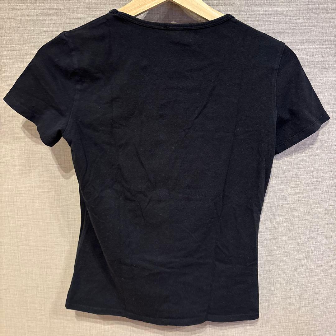 超美品◆CELINE セリーヌ ブラック Tシャツ M