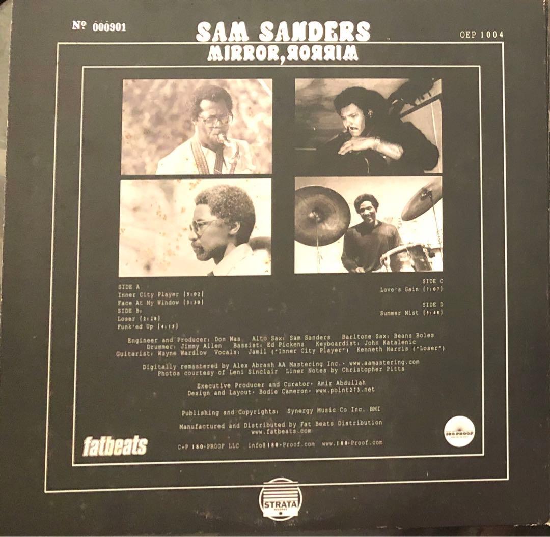 【オリ/STRATA2LP】Sam Sanders Mirror, Mirror