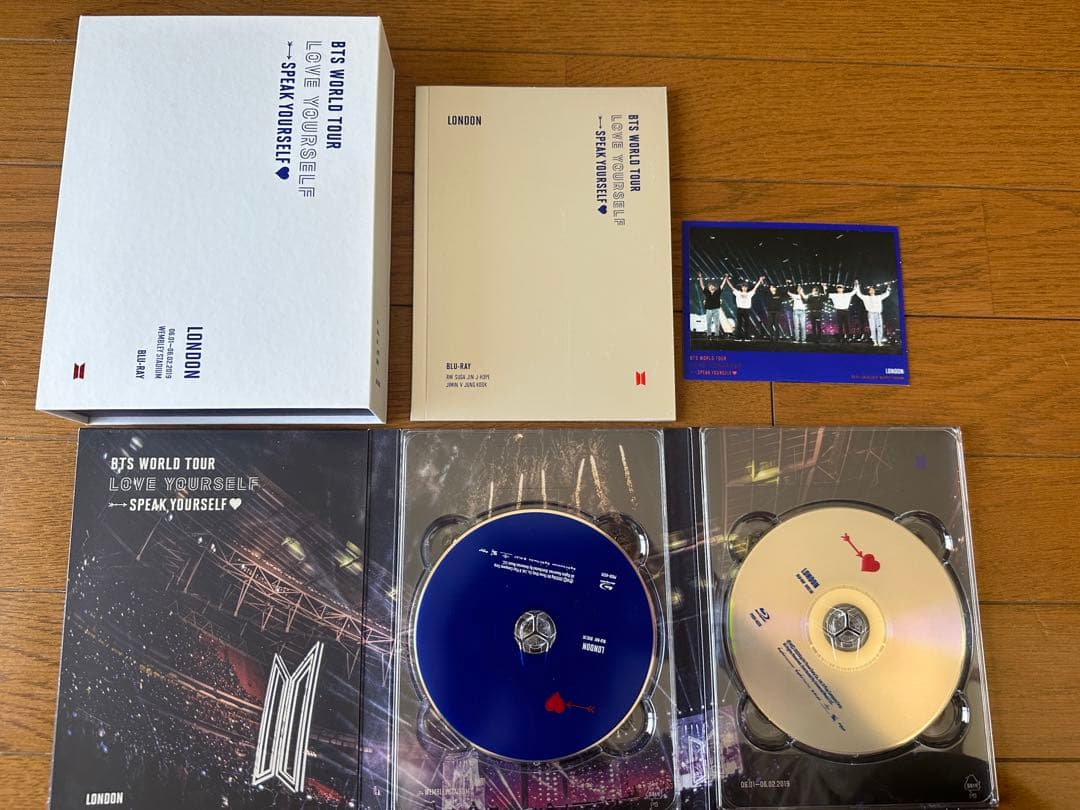 BTS love yourself ロンドン Blu-ray 日本語字幕付き