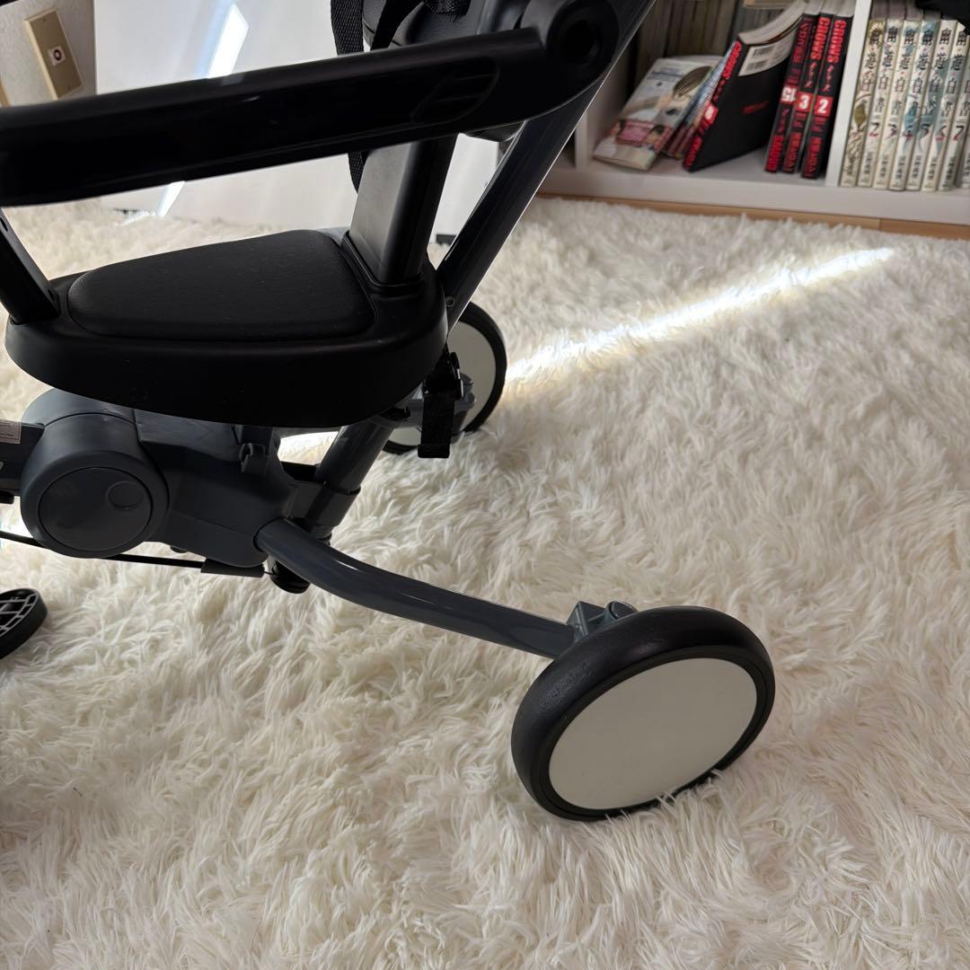 【美品】　子供用三輪車　7in1 折りたたみ　手押し棒　1歳-6歳　幼児用