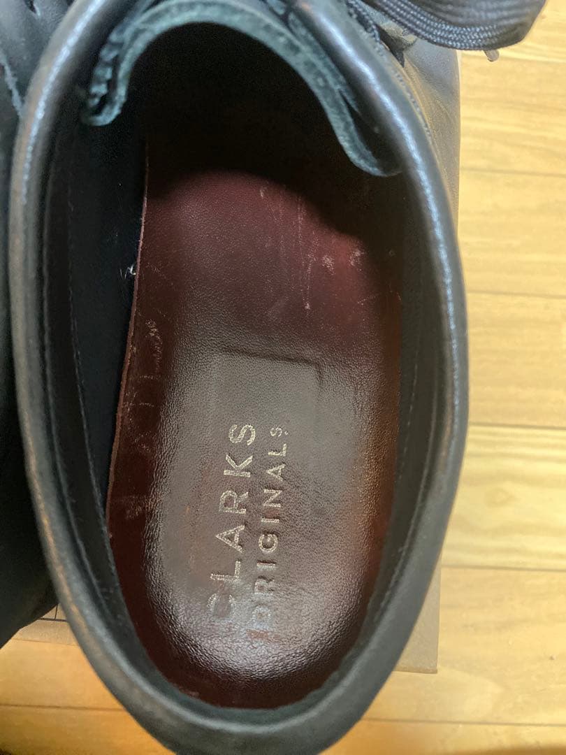 CLARKS WallabeeGTX （ブラック / ブラックレザー） 26.5