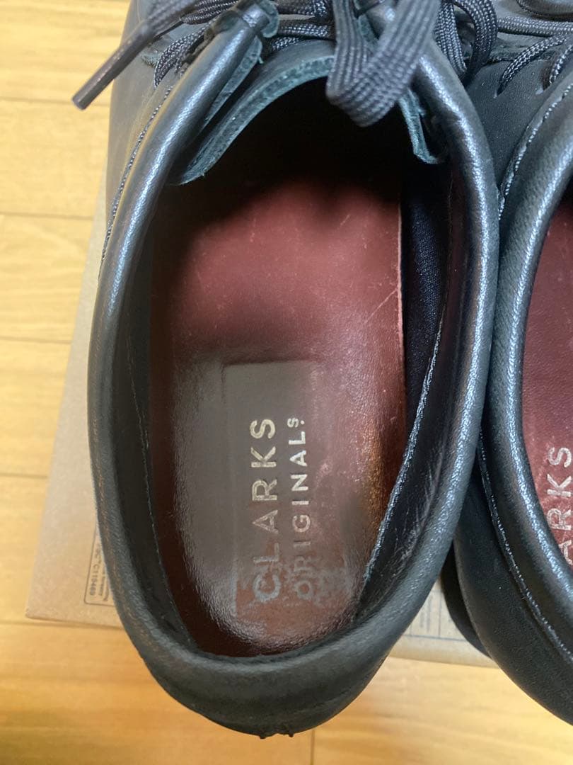 CLARKS WallabeeGTX （ブラック / ブラックレザー） 26.5